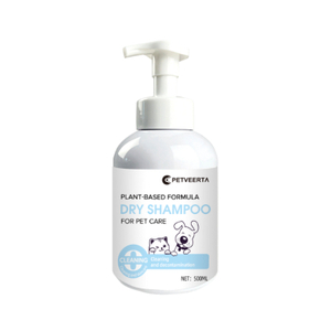 Mousse de shampooing à sec pour animaux de compagnie