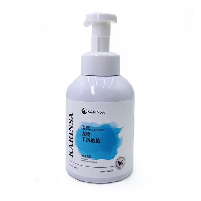 Mousse de shampooing à sec pour animaux de compagnie