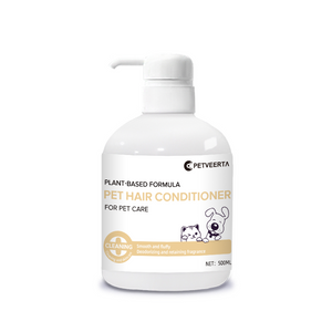 Conditionneur de poils naturels pour animaux de compagnie